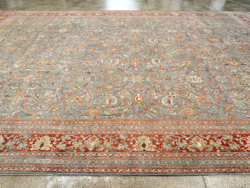 Antique Persian Mahal Oversize Carpet, No.24166 - Gss