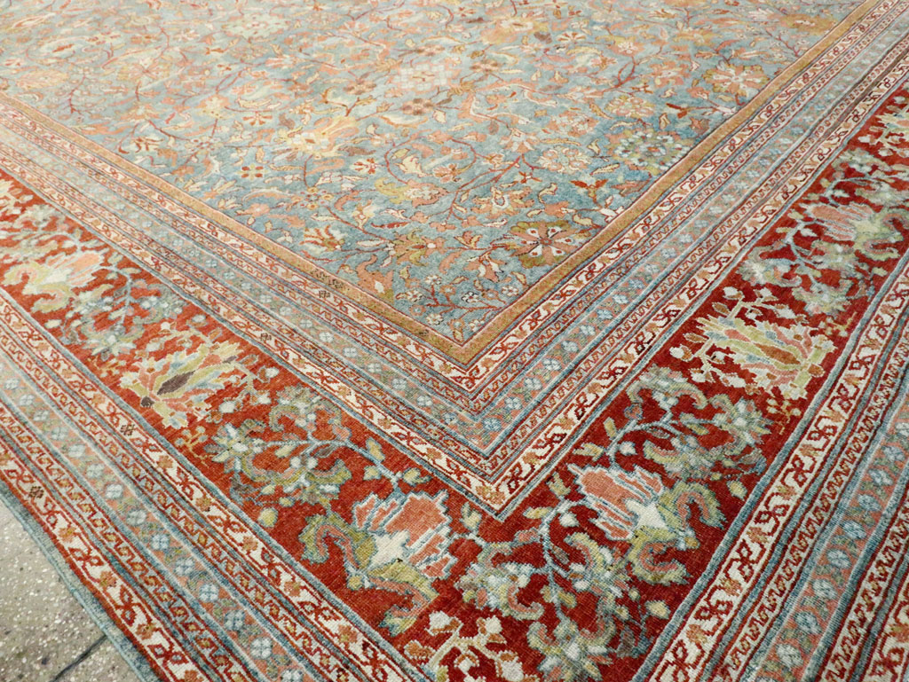 Antique Persian Mahal Oversize Carpet, No.24166 - Gss