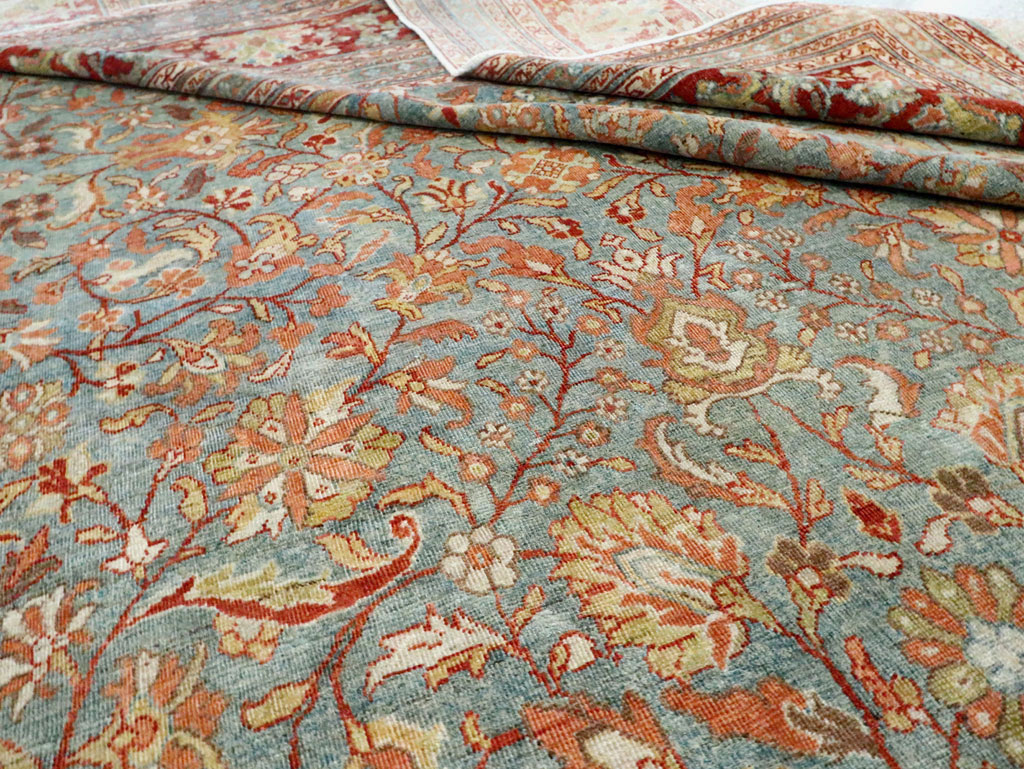 Antique Persian Mahal Oversize Carpet, No.24166 - Gss