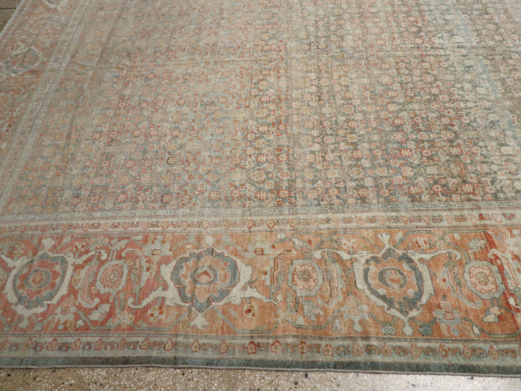 Antique Persian Senneh Malayer Oversize Carpet, No.24173 - Gss