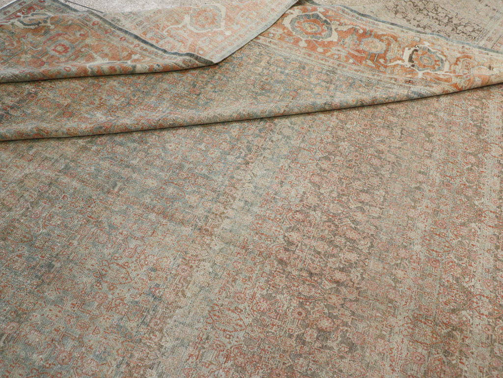 Antique Persian Senneh Malayer Oversize Carpet, No.24173 - Gss