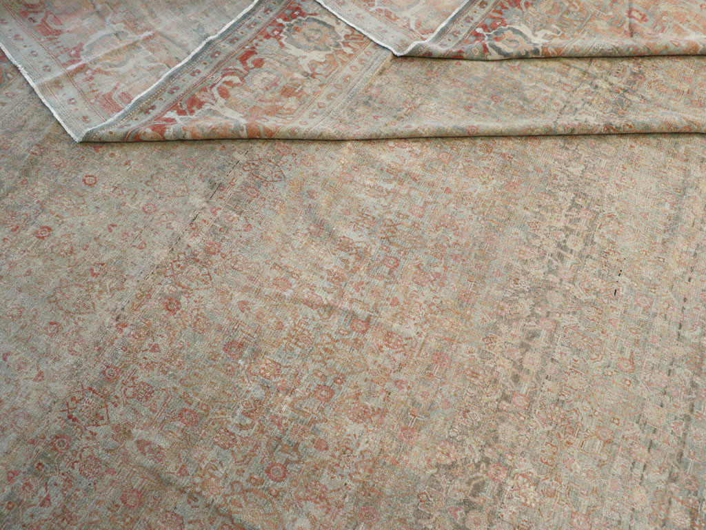 Antique Persian Senneh Malayer Oversize Carpet, No.24173 - Gss