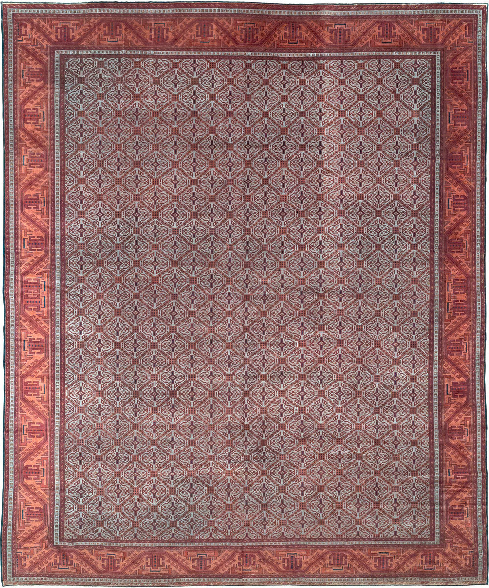 Antique Indian Lahore Oversize Carpet, No.24177 - Gss