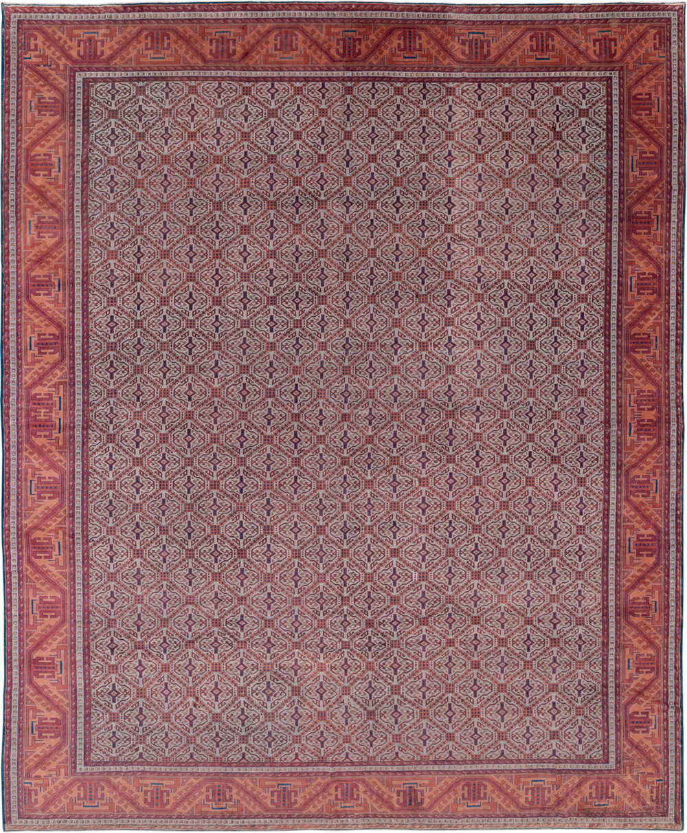 Antique Indian Lahore Oversize Carpet, No.24177 - Gss