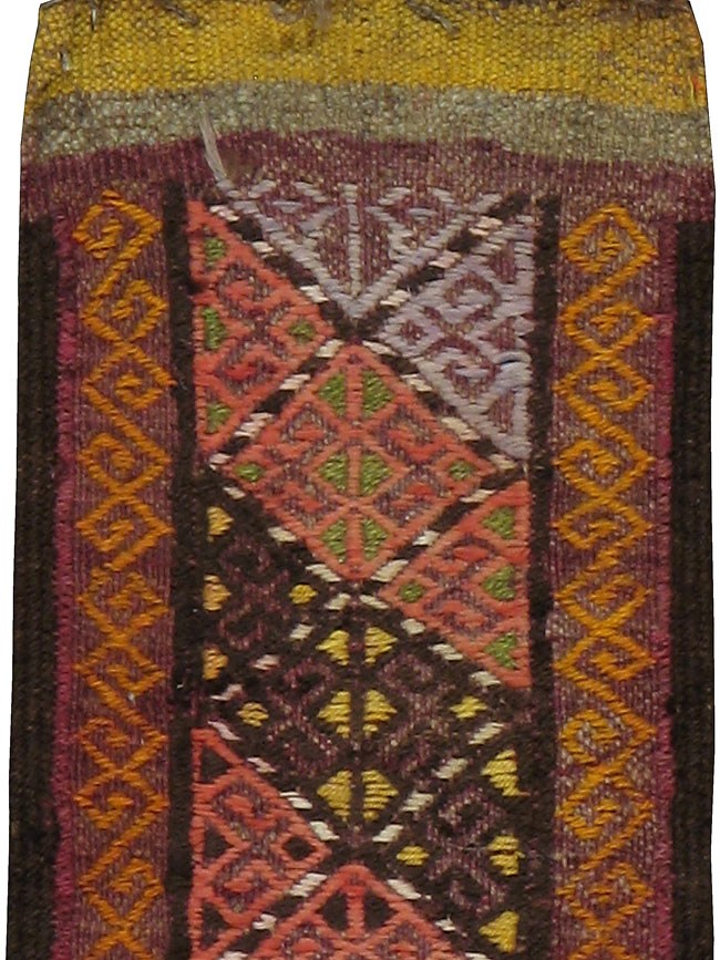 Vintage Central Asian Tent Band, No.24183 - Gss