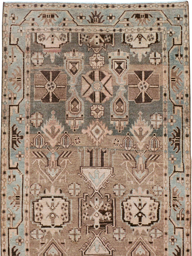 Vintage Persian Malayer Runner, No.24188 - Gss