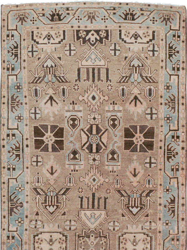 Vintage Persian Malayer Runner, No.24188 - Gss