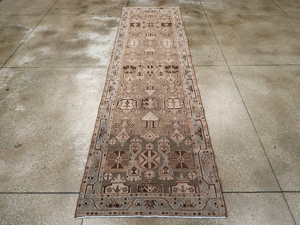 Vintage Persian Malayer Runner, No.24188 - Gss