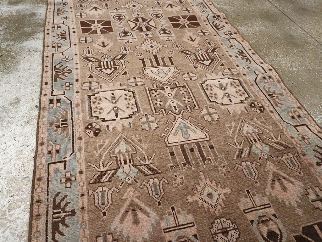 Vintage Persian Malayer Runner, No.24188 - Gss