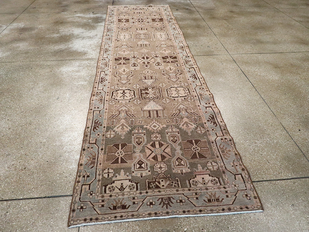 Vintage Persian Malayer Runner, No.24188 - Gss