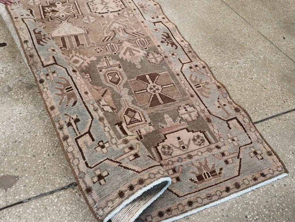 Vintage Persian Malayer Runner, No.24188 - Gss