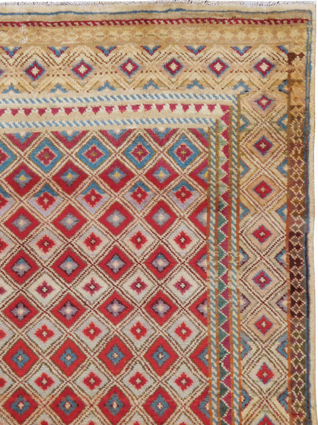 Vintage Persian Kashan Rug, No.24191 - Gss