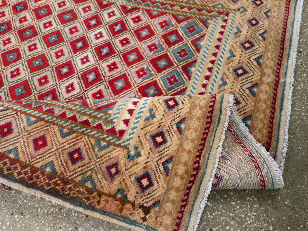 Vintage Persian Kashan Rug, No.24191 - Gss