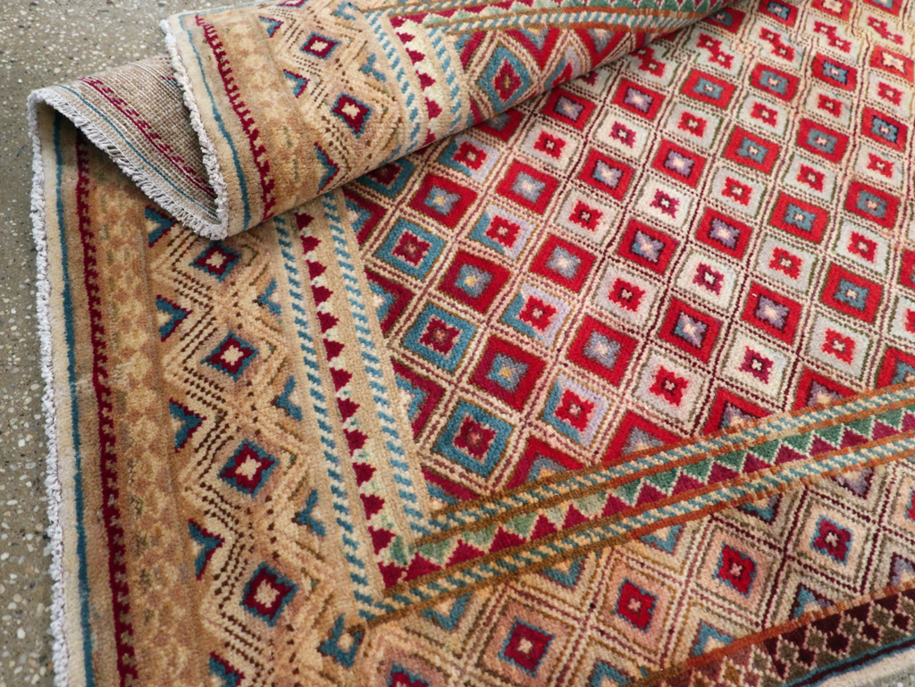 Vintage Persian Kashan Rug, No.24191 - Gss