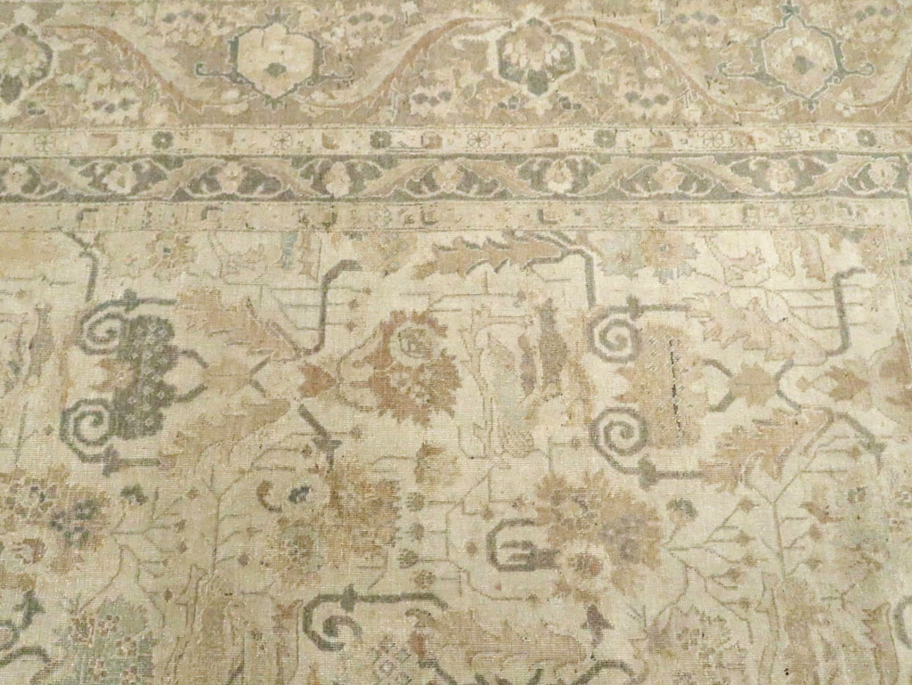 Antique Persian Tabriz Carpet, No.24192 - Gss