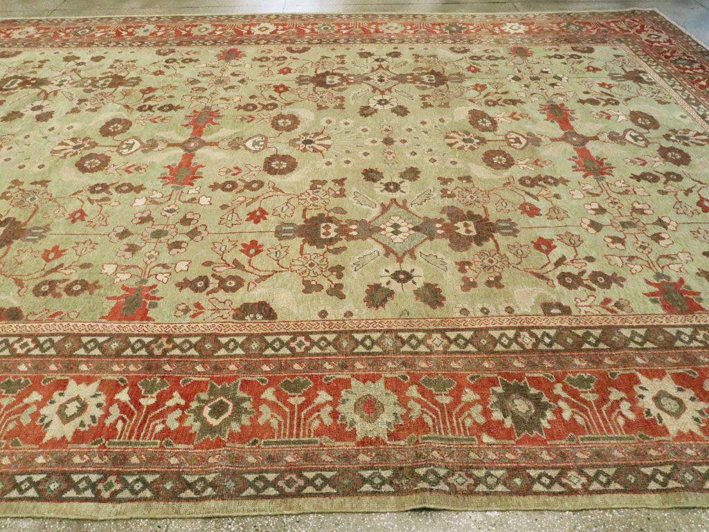 Antique Persian Mahal Oversize Carpet, No.24196 - Gss