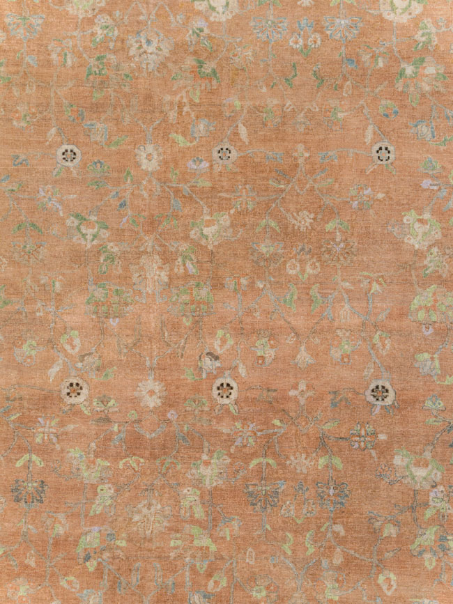 Vintage Persian Sarouk Carpet, No.24211 - Gss
