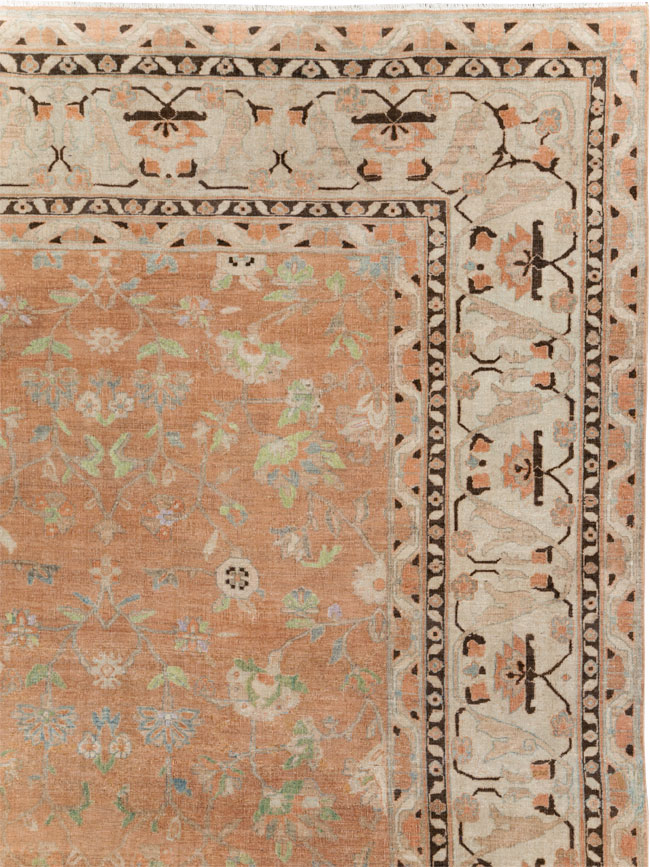 Vintage Persian Sarouk Carpet, No.24211 - Gss