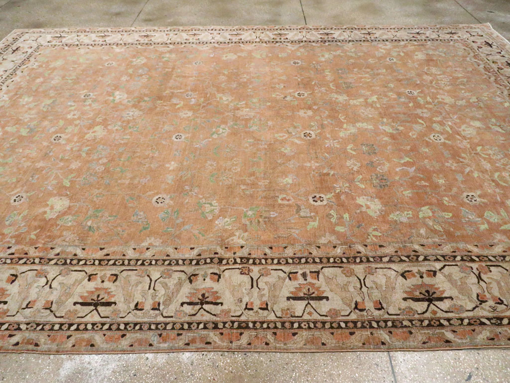 Vintage Persian Sarouk Carpet, No.24211 - Gss