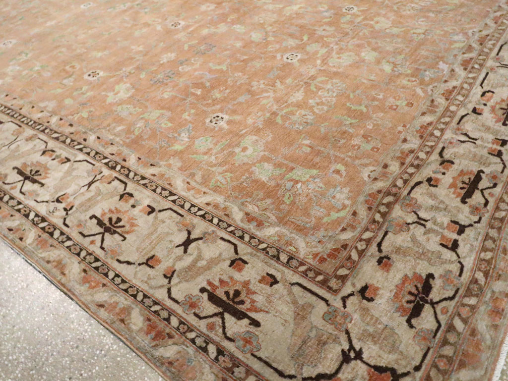 Vintage Persian Sarouk Carpet, No.24211 - Gss
