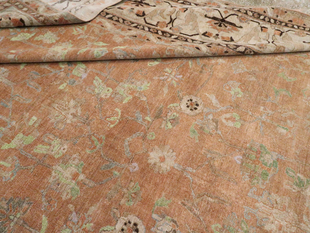 Vintage Persian Sarouk Carpet, No.24211 - Gss