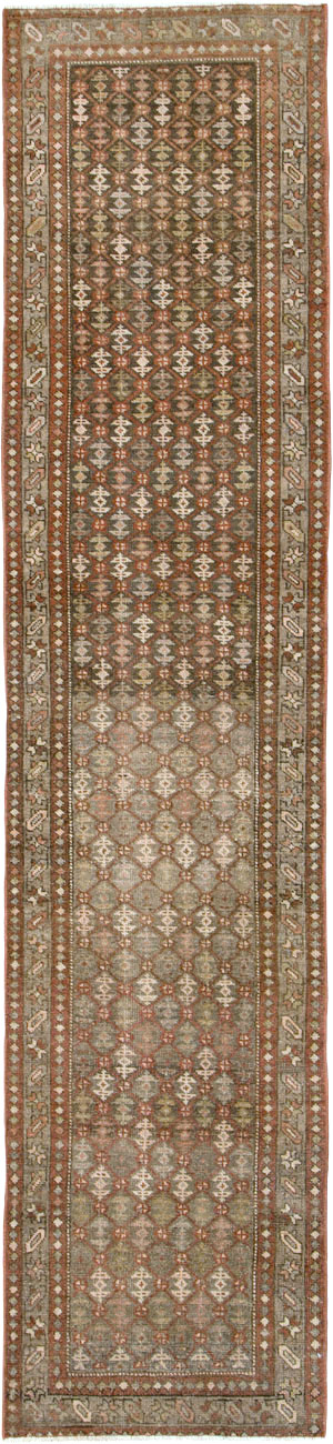 Vintage Persian Malayer Runner, No.24214 - Gss