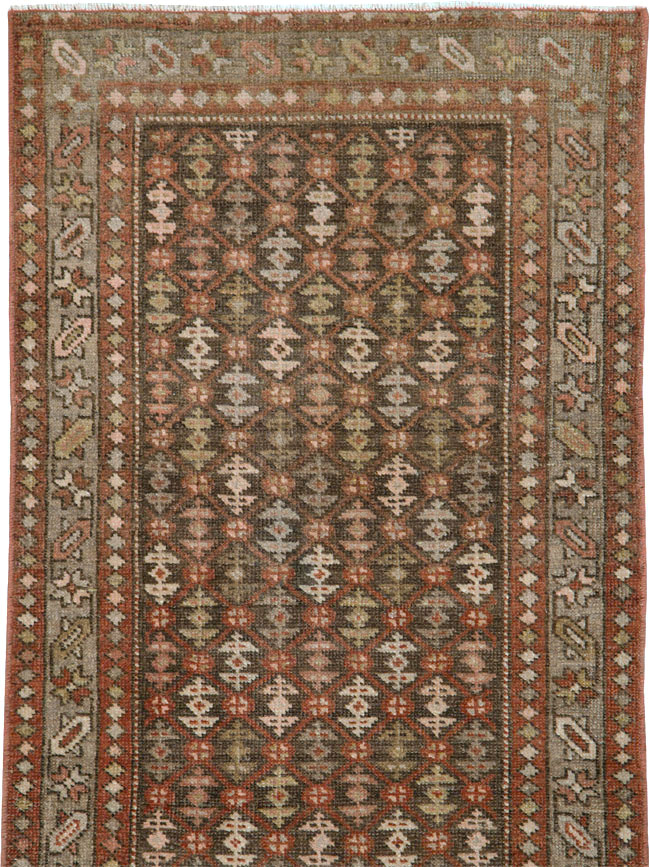 Vintage Persian Malayer Runner, No.24214 - Gss
