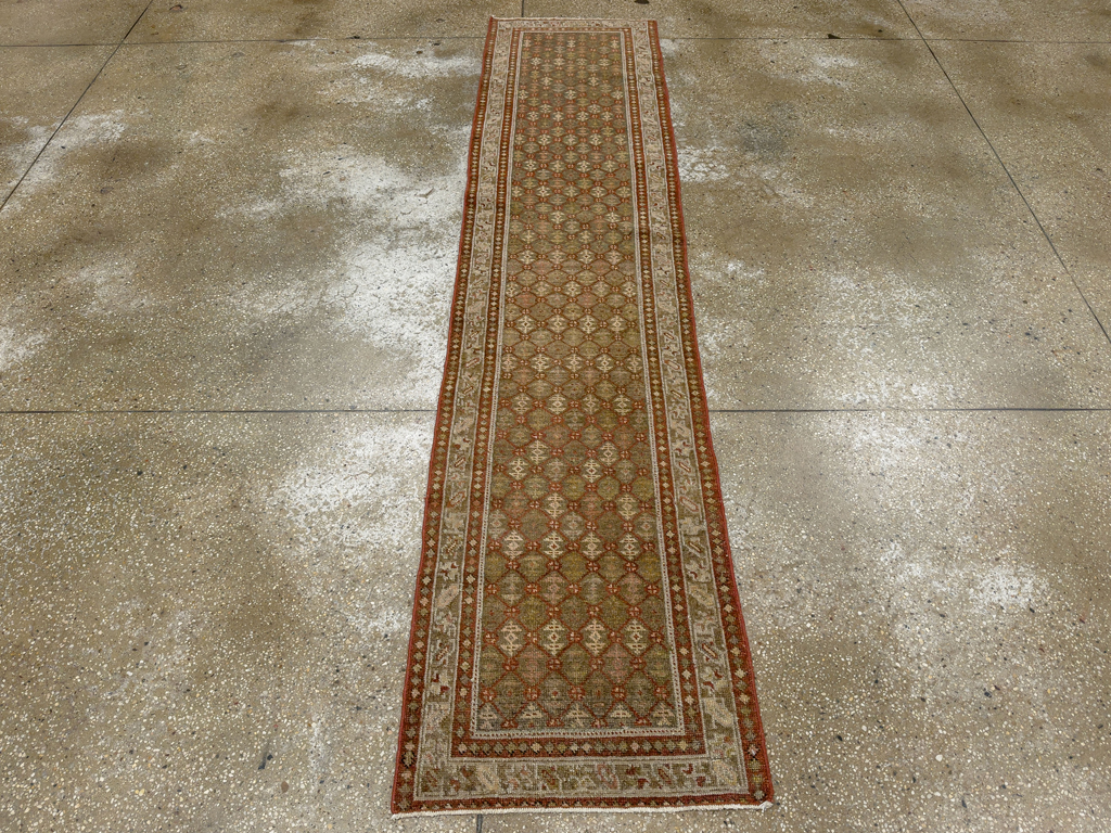 Antique Persian Malayer Runner, No.24214 - Gss