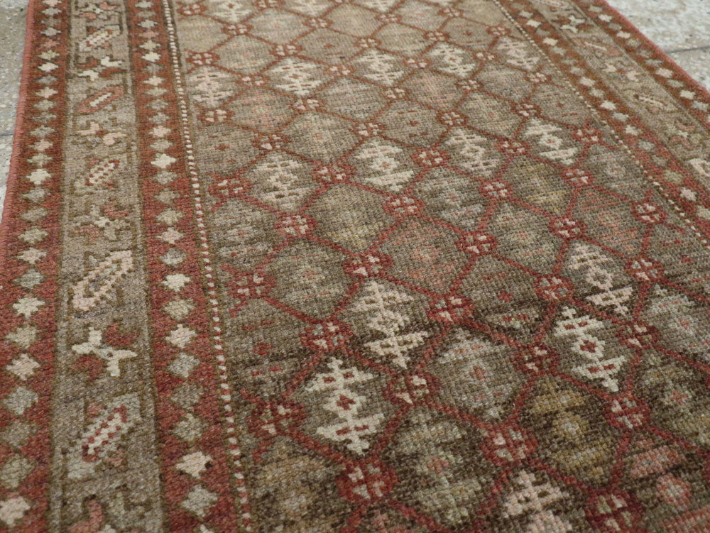 Vintage Persian Malayer Runner, No.24214 - Gss