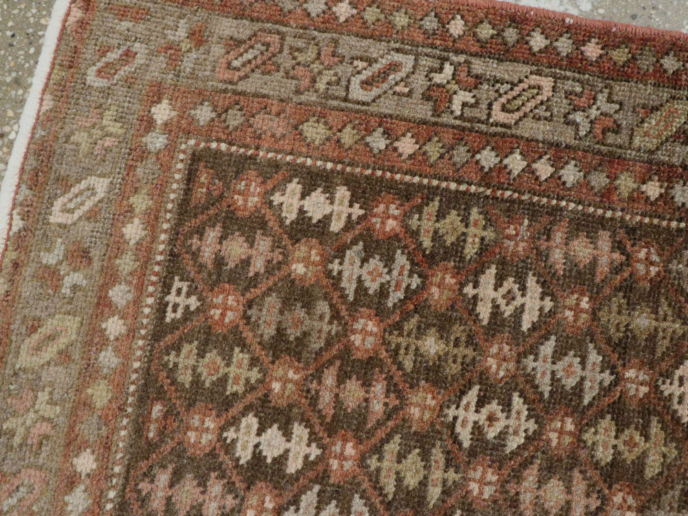 Vintage Persian Malayer Runner, No.24214 - Gss