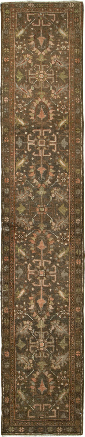 Vintage Persian Malayer Runner, No.24215 - Gss