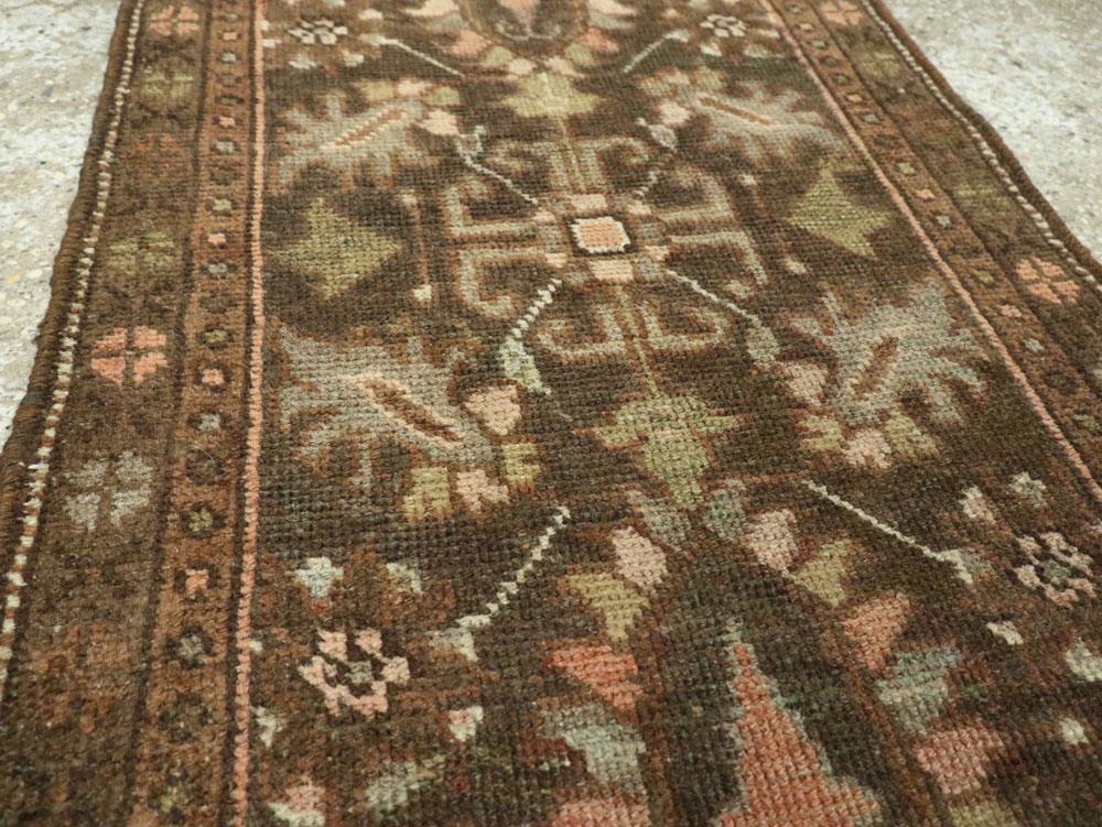 Vintage Persian Malayer Runner, No.24215 - Gss