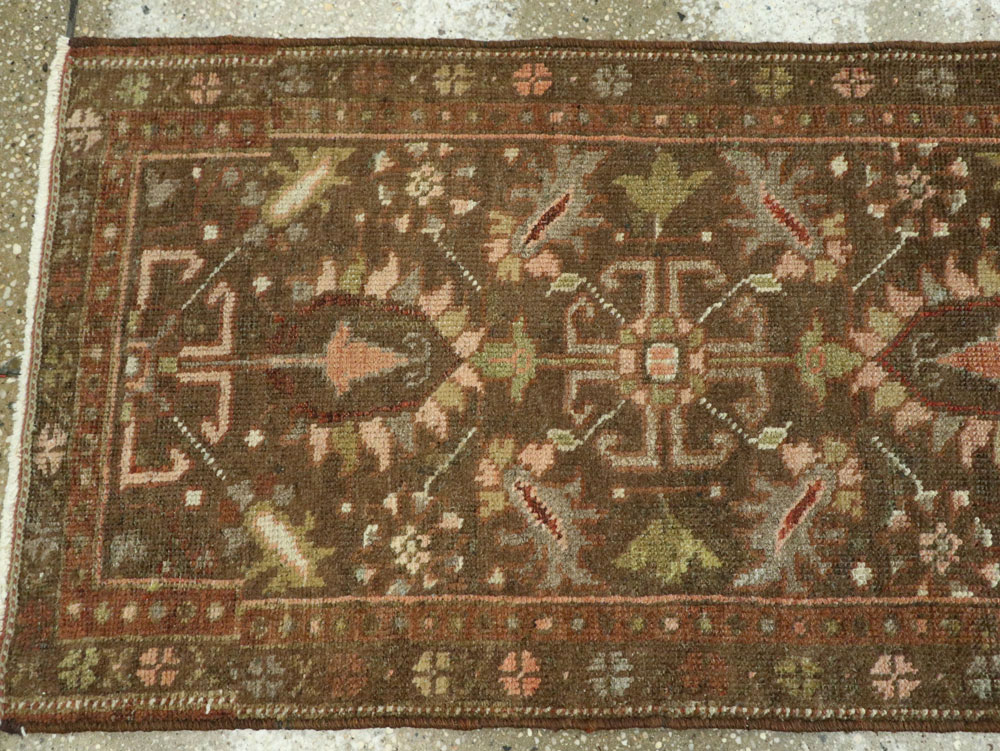 Vintage Persian Malayer Runner, No.24215 - Gss