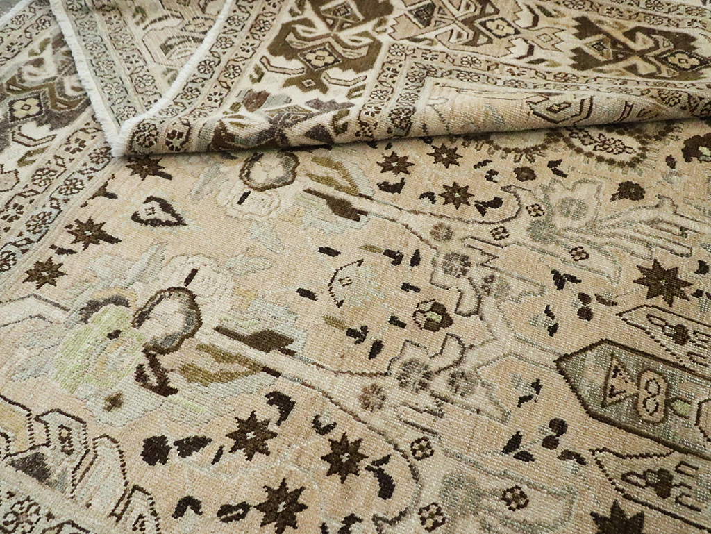 Antique Persian Tabriz Carpet, No.24216 - Gss