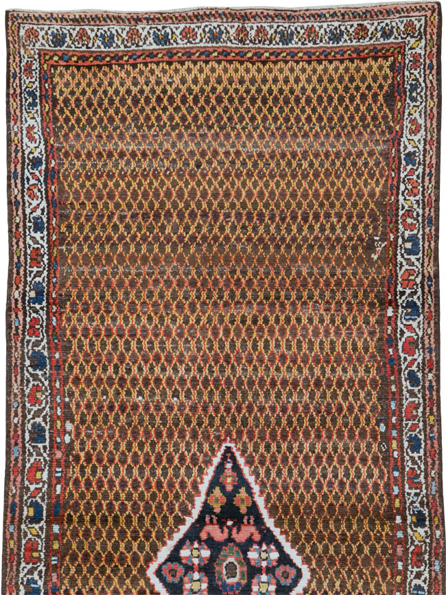 Vintage Persian Hamadan Carpet, No.24217 - Gss