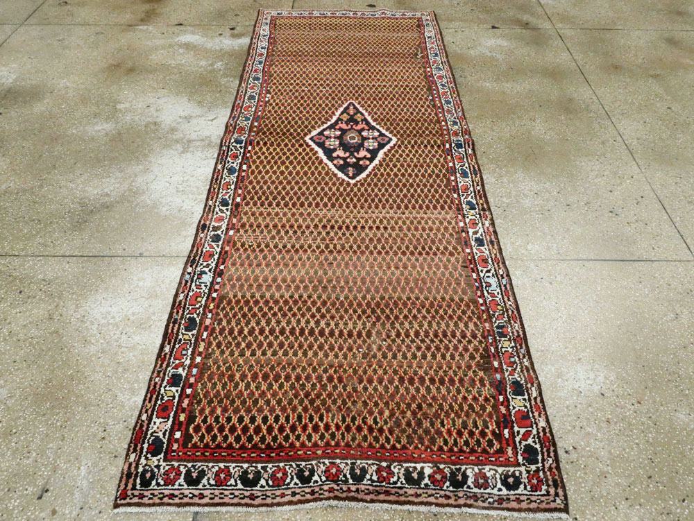Vintage Persian Hamadan Carpet, No.24217 - Gss