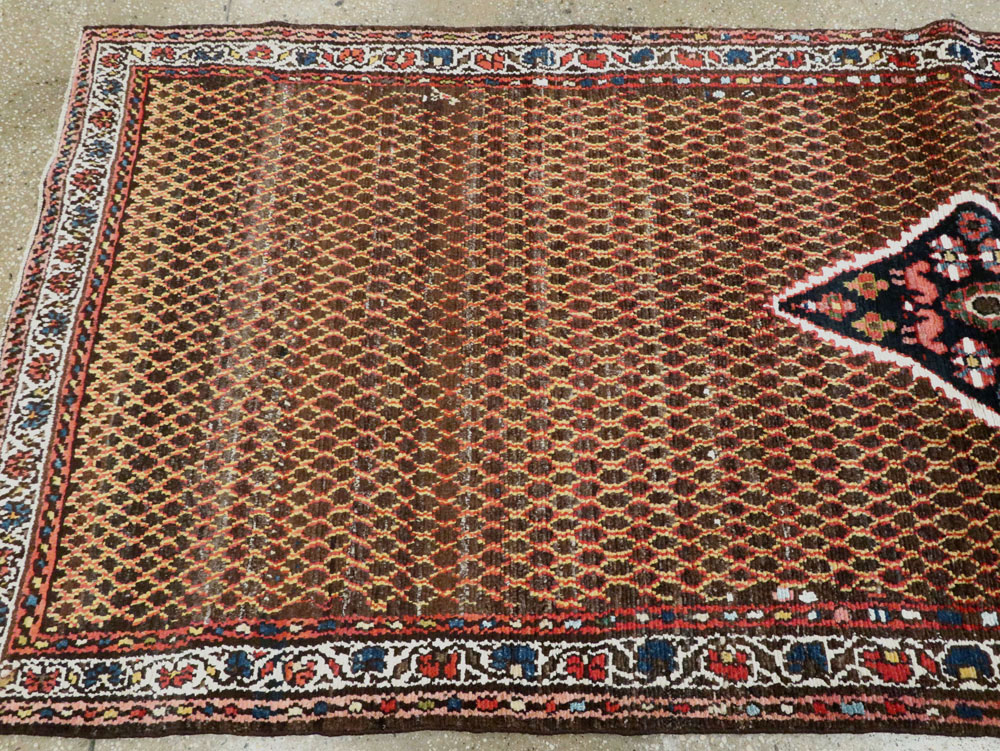 Vintage Persian Hamadan Carpet, No.24217 - Gss