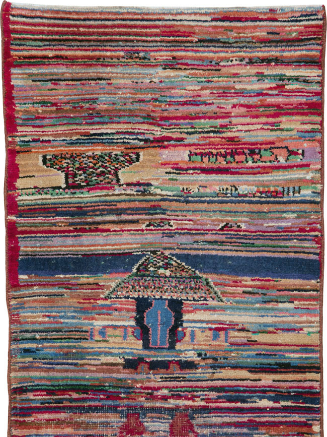 Vintage Turkish Anatolian Runner, No.24218 - Gss