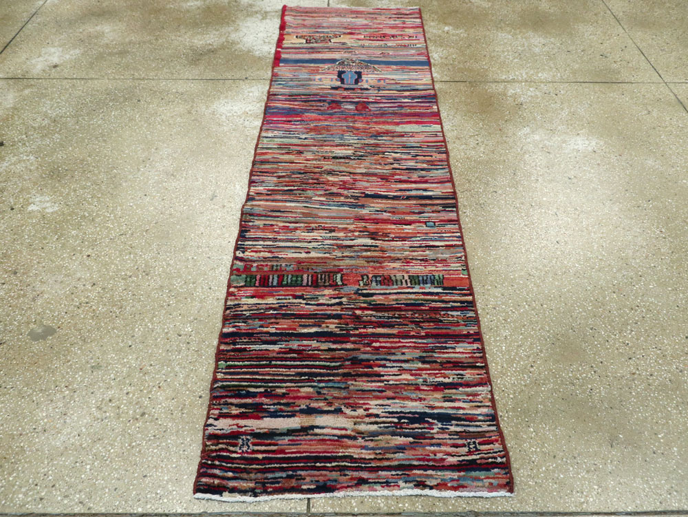 Vintage Turkish Anatolian Runner, No.24218 - Gss