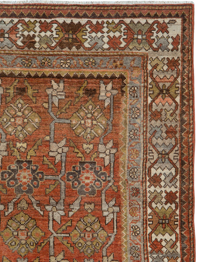 Antique Persian Bakhtiari Rug, No.24223 - Gss