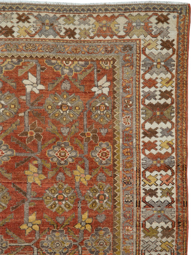 Antique Persian Bakhtiari Rug, No.24223 - Gss