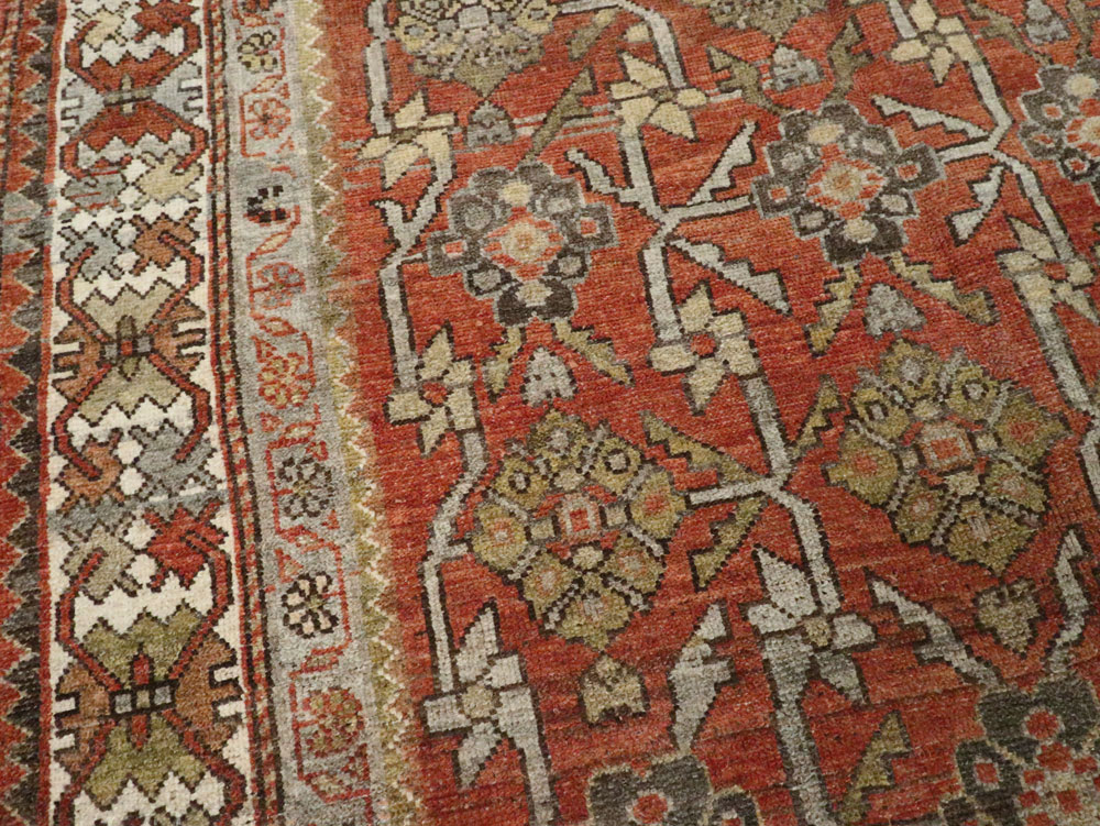 Antique Persian Bakhtiari Rug, No.24223 - Gss