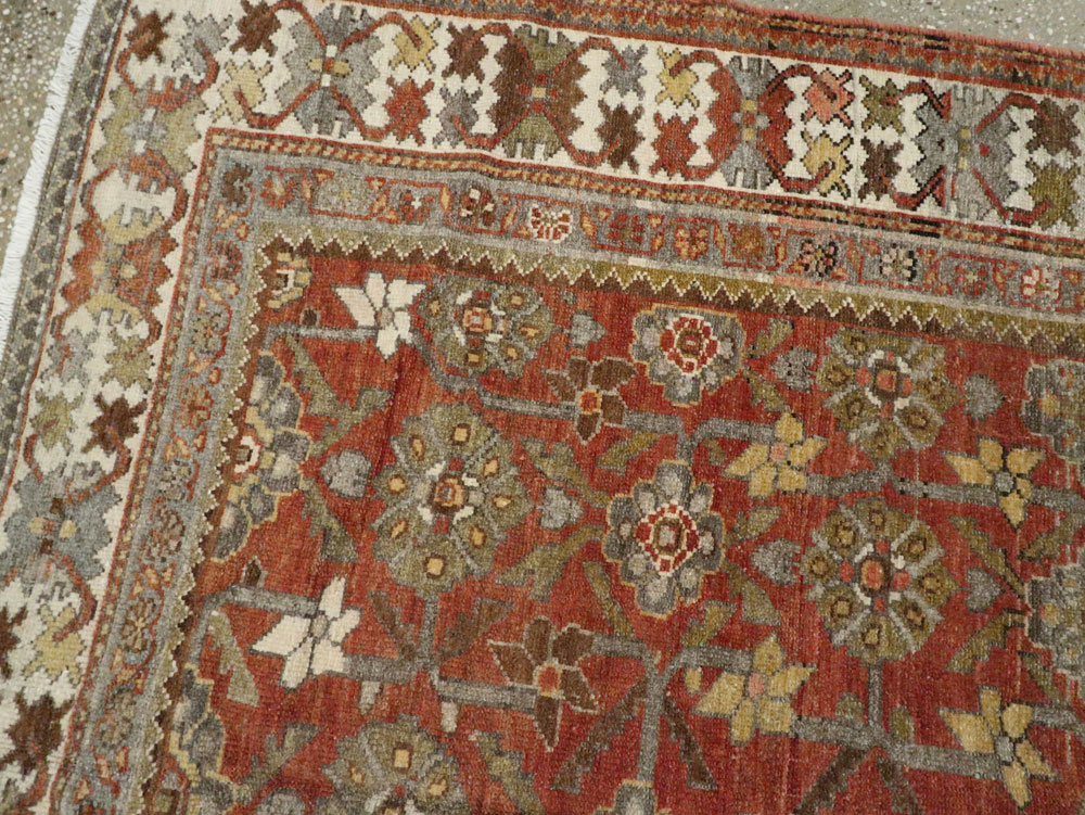 Antique Persian Bakhtiari Rug, No.24223 - Gss