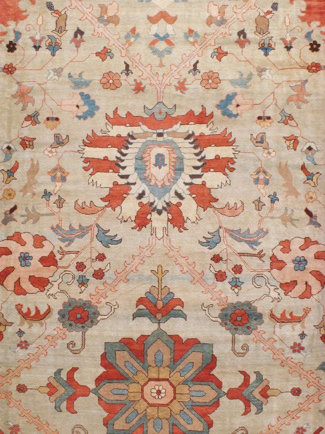 Modern Persian Sultanabad Oversize Carpet, No.24225 - Gss