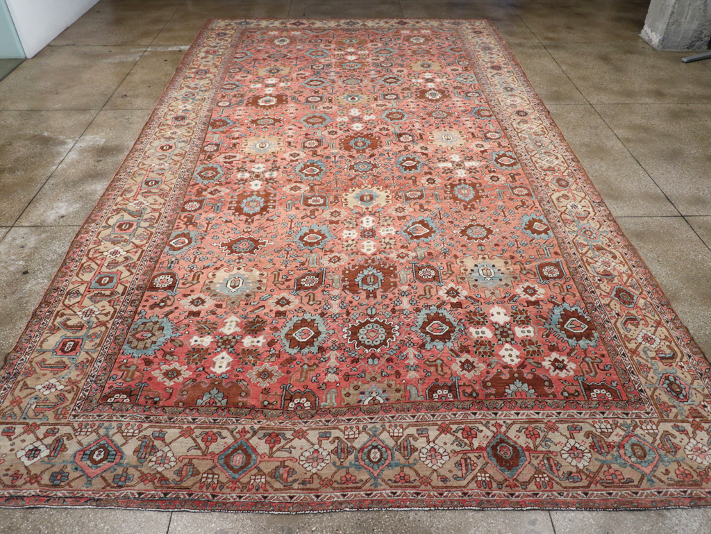 Antique Persian Heriz Carpet, No.24229 - Gss