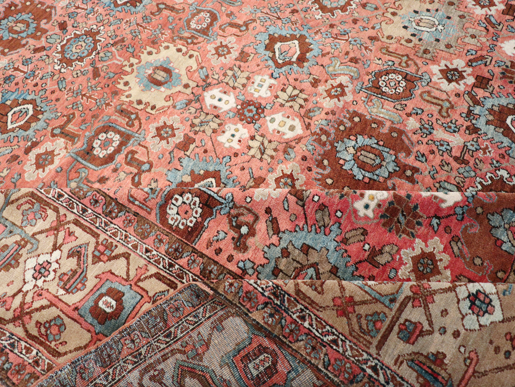 Antique Persian Heriz Carpet, No.24229 - Gss