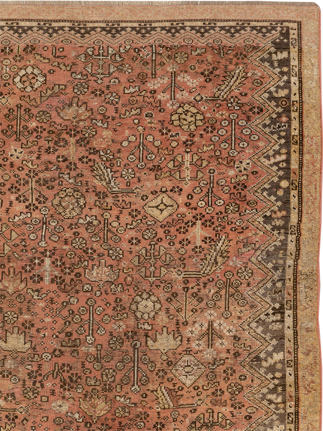 Antique Persian Kurdish Accent Rug, No.24236 - Gss