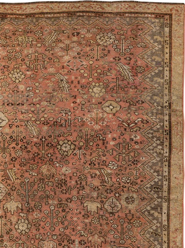 Antique Persian Kurdish Accent Rug, No.24236 - Gss