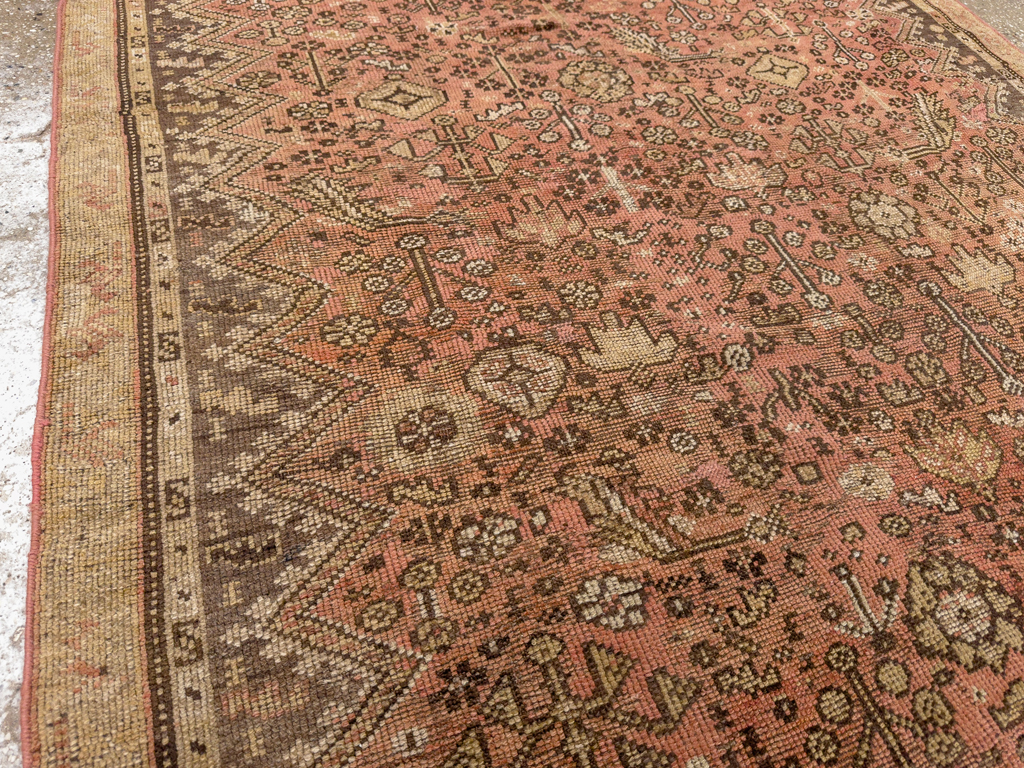 Antique Persian Kurdish Accent Rug, No.24236 - Gss