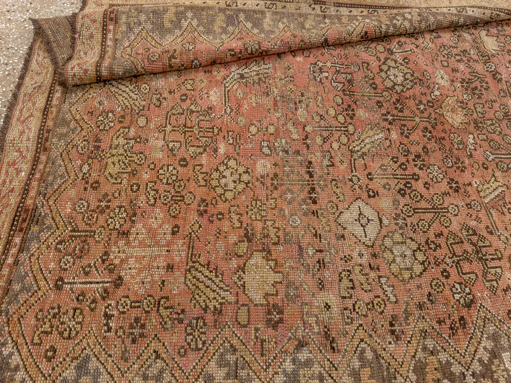 Antique Persian Kurdish Accent Rug, No.24236 - Gss
